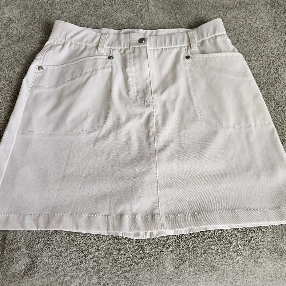 White DailySports Skort for Women